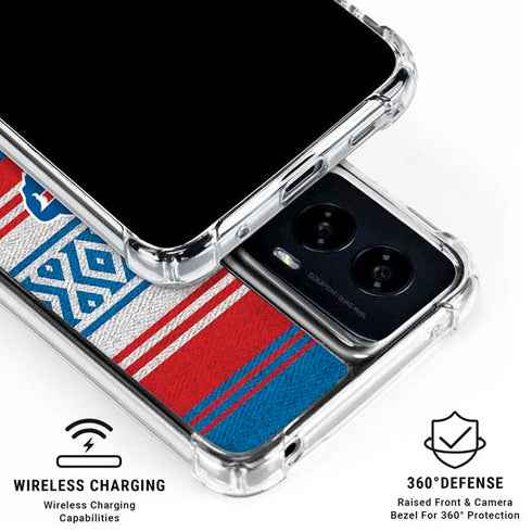 NFL Buffalo Bills Trailblazer Moto G Power 5G (2024) Clear Case