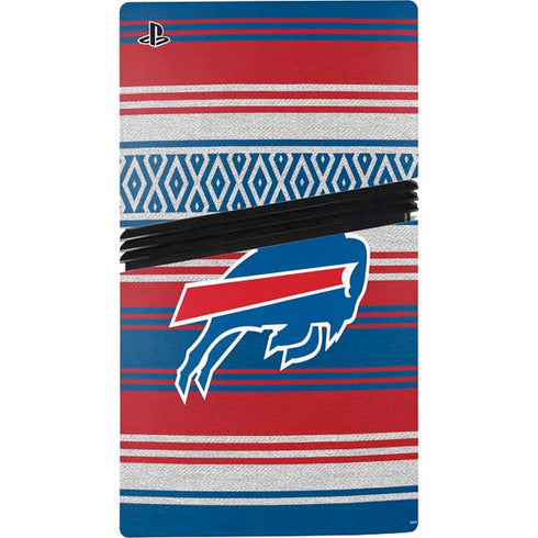 NFL Buffalo Bills Trailblazer PS5 Pro Disk Console Skin