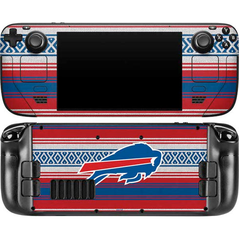 NFL Buffalo Bills Trailblazer Steam Deck Handheld Gaming Computer OLED Skin