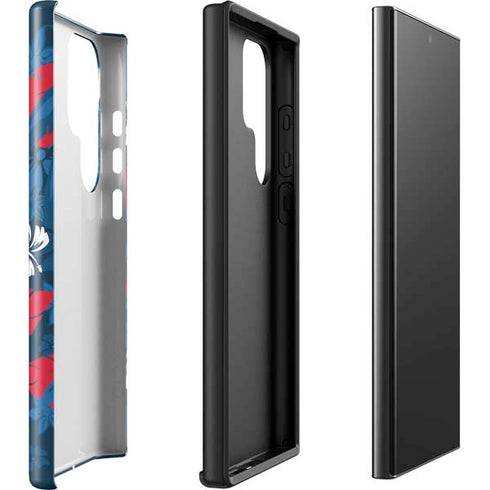 NFL Buffalo Bills Tropical Print Galaxy S23 Ultra Pro Case