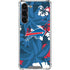 NFL Buffalo Bills Tropical Print Galaxy S24 FE Clear Case