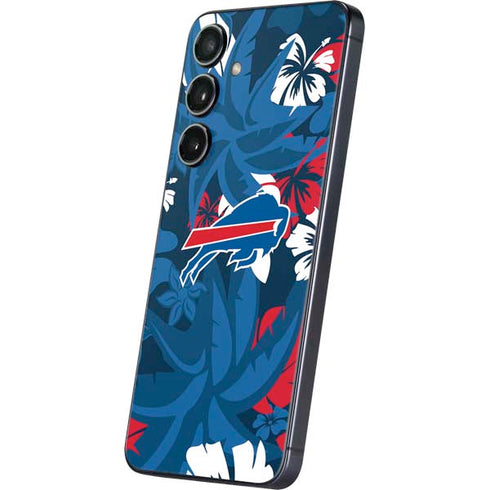 NFL Buffalo Bills Tropical Print Galaxy S25 Skin