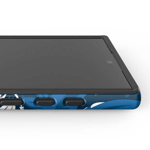 NFL Buffalo Bills Tropical Print Galaxy S25 Ultra Impact Case