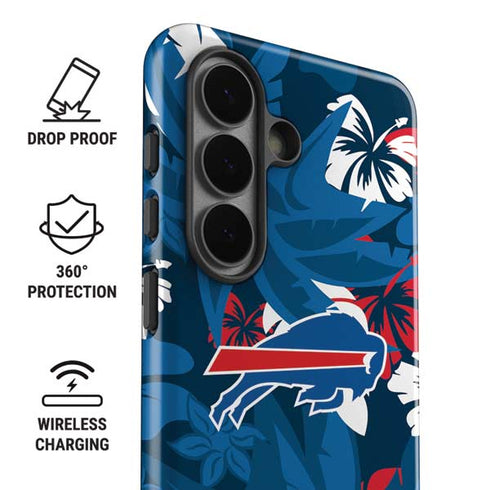 NFL Buffalo Bills Tropical Print Galaxy S26 Impact Case