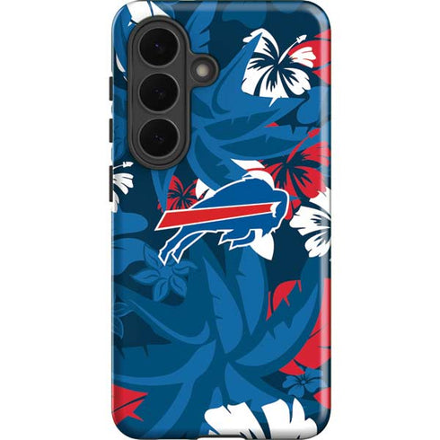 NFL Buffalo Bills Tropical Print Galaxy S26 Plus Impact Case
