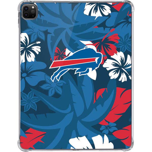 NFL Buffalo Bills Tropical Print iPad Pro 11in (2024) Clear Case