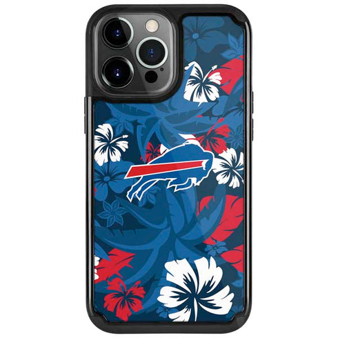 NFL Buffalo Bills Tropical Print iPhone Cases