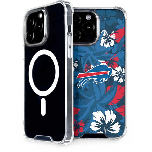 NFL Buffalo Bills Tropical Print iPhone Cases