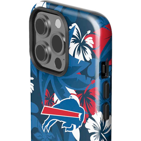 NFL Buffalo Bills Tropical Print iPhone 15 Pro Impact Case