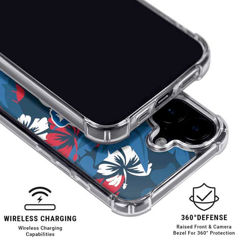 NFL Buffalo Bills Tropical Print iPhone 16 MagSafe Case