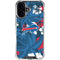 NFL Buffalo Bills Tropical Print iPhone 16 Plus Clear Case