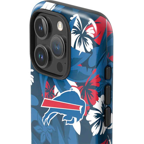 NFL Buffalo Bills Tropical Print iPhone 16 Pro Impact Case