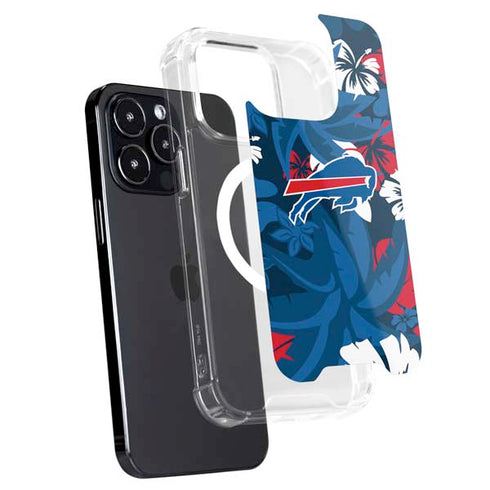 NFL Buffalo Bills Tropical Print iPhone 16 Pro MagSafe Case