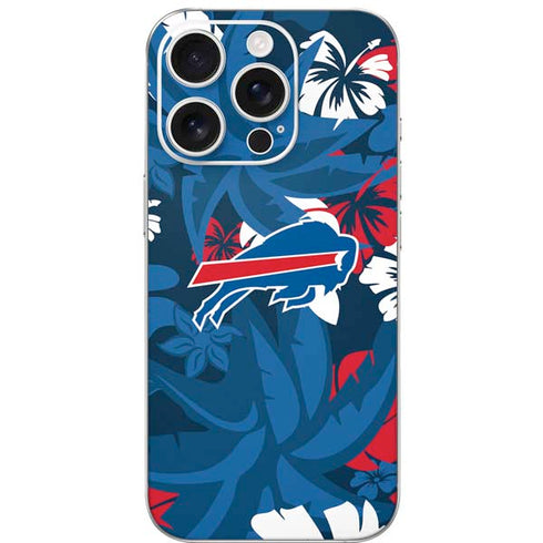 NFL Buffalo Bills Tropical Print iPhone 16 Pro Skin