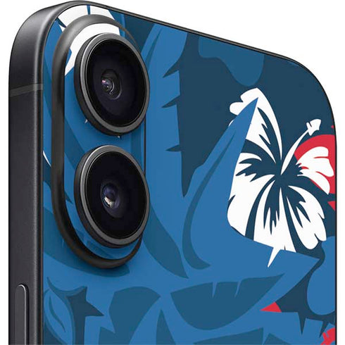 NFL Buffalo Bills Tropical Print iPhone 16 Skin