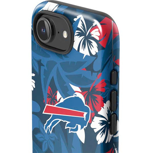 NFL Buffalo Bills Tropical Print iPhone 16e Impact Case