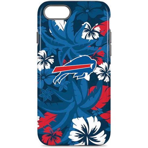 NFL Buffalo Bills Tropical Print iPhone Cases