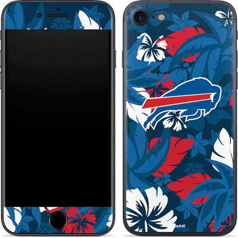 NFL Buffalo Bills Tropical Print iPhone 8 Skin