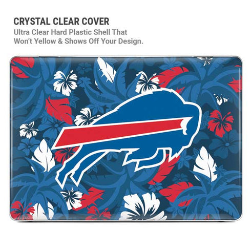 NFL Buffalo Bills Tropical Print MacBook Pro 14in (2021-24) Case plus Skin