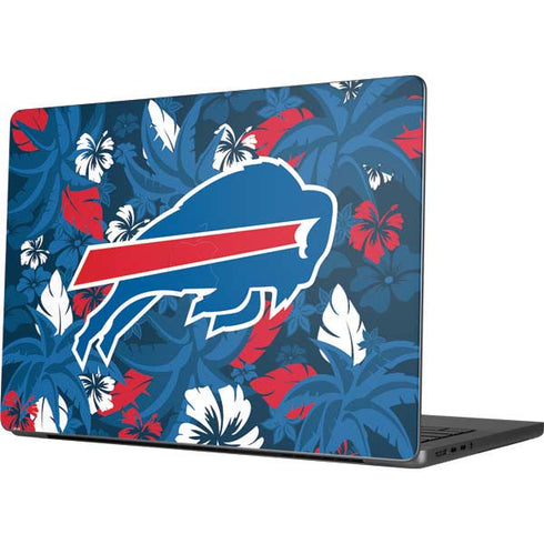 NFL Buffalo Bills Tropical Print Apple MacBook Pro 14-inch Skin