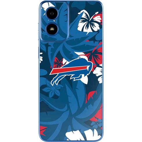 NFL Buffalo Bills Tropical Print Moto G Play 4G (2024) Skin