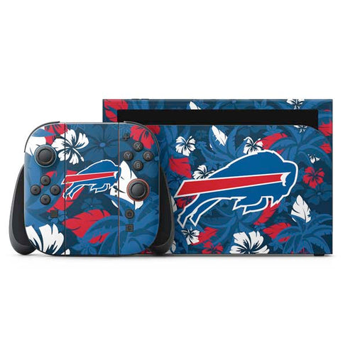 NFL Buffalo Bills Tropical Print Nintendo Skins