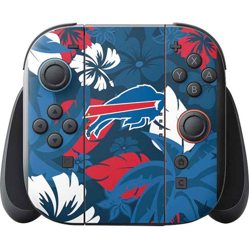 NFL Buffalo Bills Tropical Print Nintendo Switch 2 (2025) with Joy-Con Skin