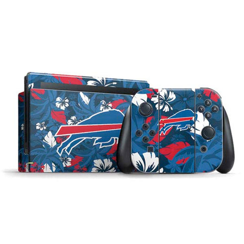 NFL Buffalo Bills Tropical Print Nintendo Skins
