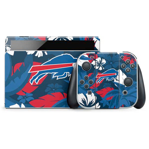 NFL Buffalo Bills Tropical Print Nintendo Skins