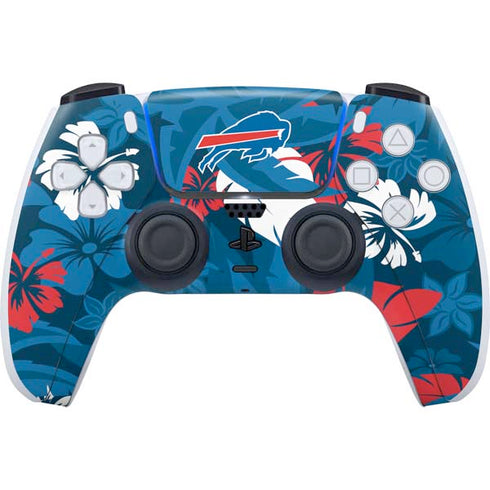 NFL Buffalo Bills Tropical Print PlayStation PS5 Skins