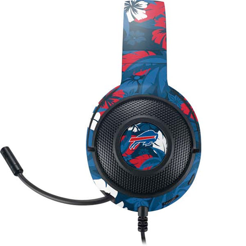NFL Buffalo Bills Tropical Print Razer Kraken X Skin