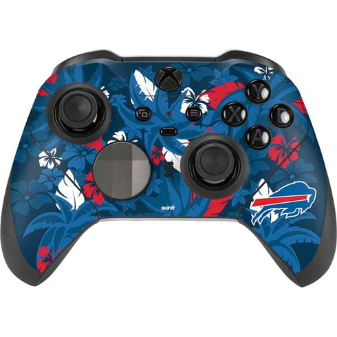 NFL Buffalo Bills Tropical Print Xbox Elite Wireless Controller Series 2 Skin