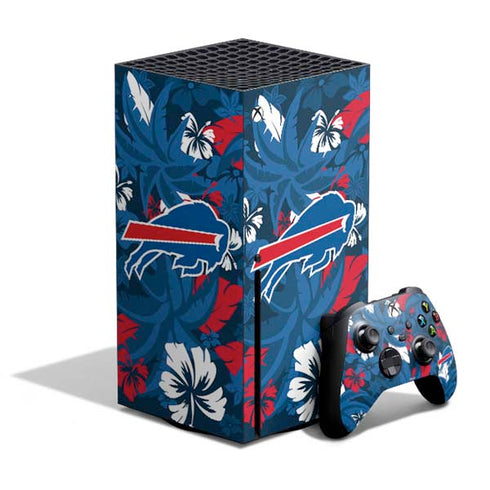 NFL Buffalo Bills Tropical Print Xbox Series X Skins