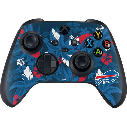NFL Buffalo Bills Tropical Print XBox Series X Digital Edition Bundle Skin