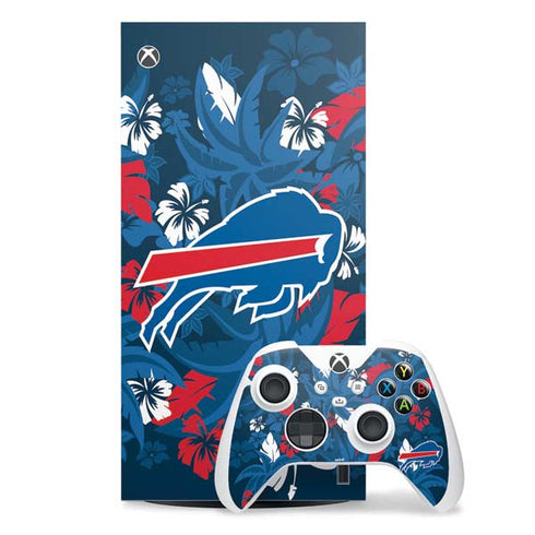 NFL Buffalo Bills Tropical Print Xbox Series X Skins