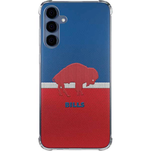NFL Buffalo Bills Vintage Galaxy A35 5G Clear Case