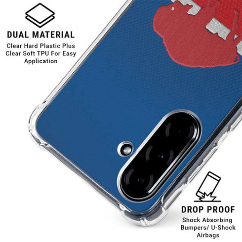 NFL Buffalo Bills Vintage Galaxy A36 5G Clear Case