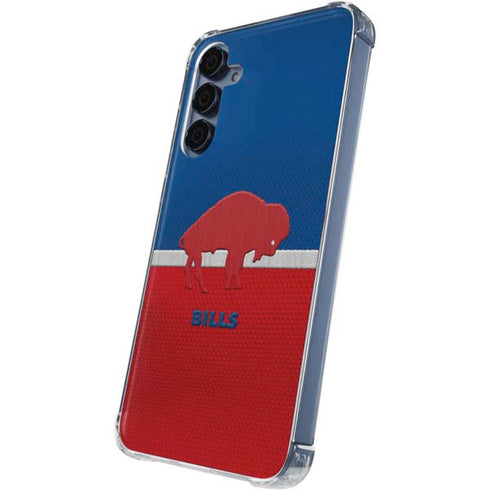 NFL Buffalo Bills Vintage Galaxy A55 5G Clear Case