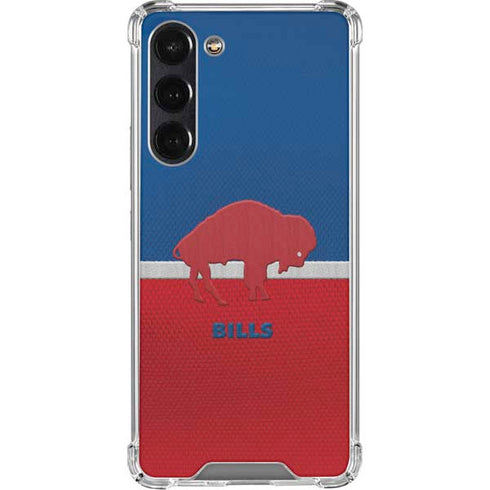 NFL Buffalo Bills Vintage Galaxy S24 FE Clear Case