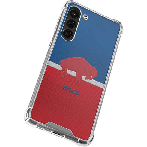 NFL Buffalo Bills Vintage Galaxy S24 FE Clear Case