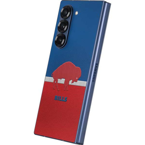 NFL Buffalo Bills Vintage Galaxy Z Fold6 Skin