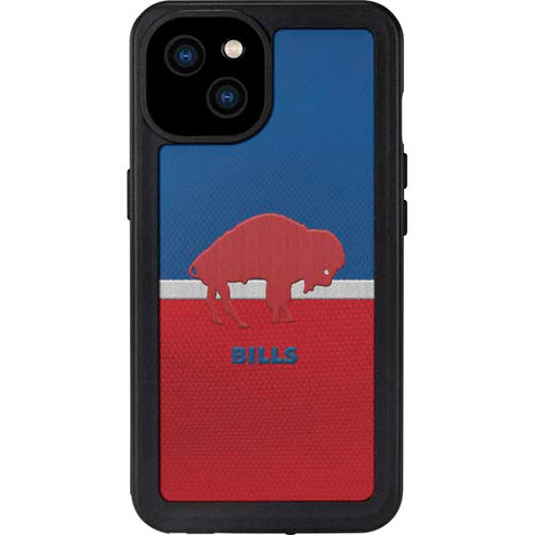 NFL Buffalo Bills Vintage iPhone 15 Plus Waterproof Case