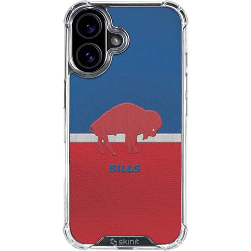 NFL Buffalo Bills Vintage iPhone 16 Clear Case