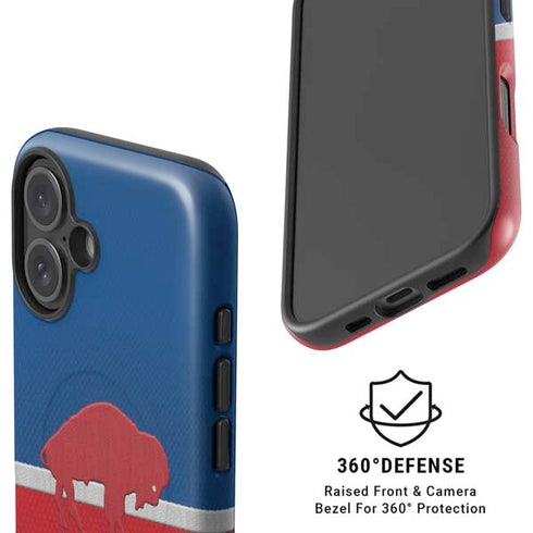 NFL Buffalo Bills Vintage iPhone 16 Magsafe Impact Case