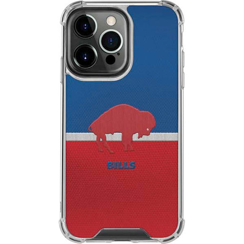 NFL Buffalo Bills Vintage iPhone 16 Pro Max Clear Case