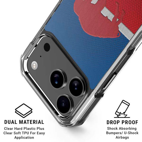 NFL Buffalo Bills Vintage iPhone 18 Pro Clear Case