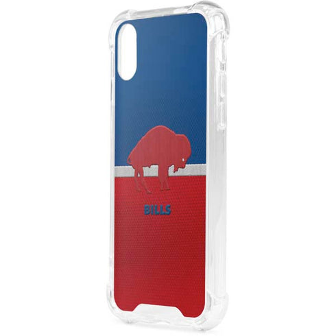 NFL Buffalo Bills Vintage iPhone XS Clear Case