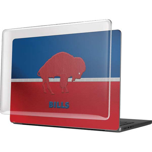 NFL Buffalo Bills Vintage MacBook Pro 14in (2021-24) Case plus Skin