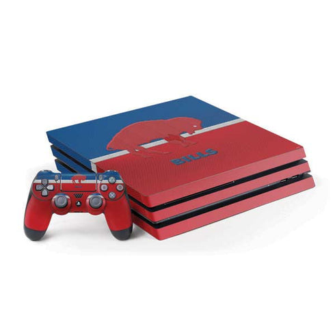 NFL Buffalo Bills Vintage PlayStation PS4 Skins