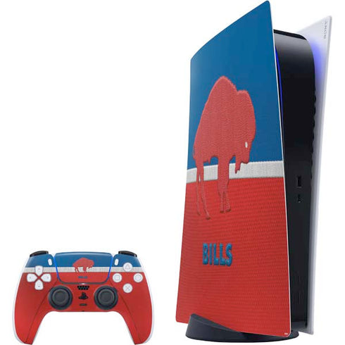 NFL Buffalo Bills Vintage PlayStation PS5 Skins